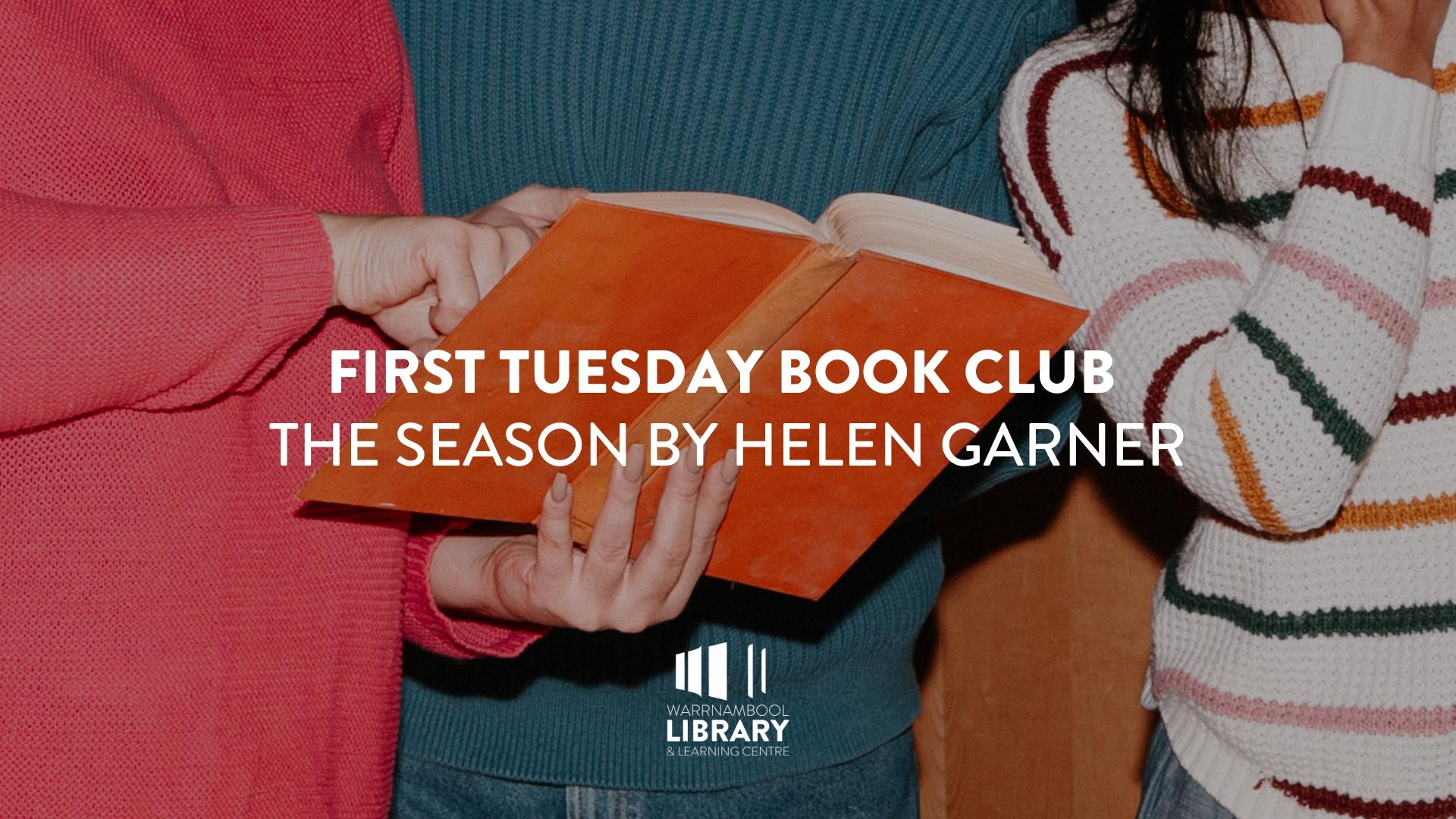 Close up of hands holding an open book 
