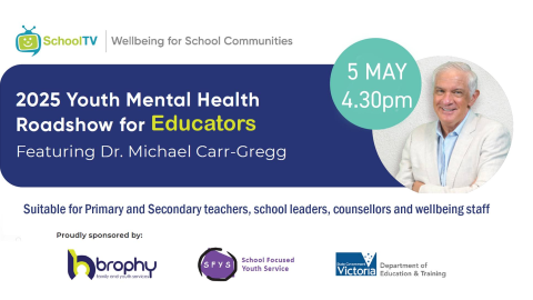2025 Youth Mental Health Roadshow for Educators