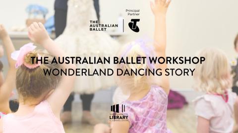 close up of three children in a ballet class
